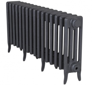 Victorian 4 Cast Iron Radiators 460mm - 16 Section